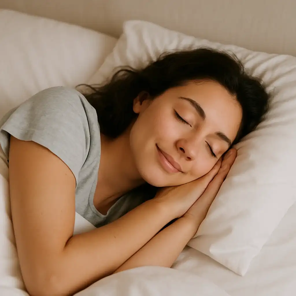 Sleeping peacefully